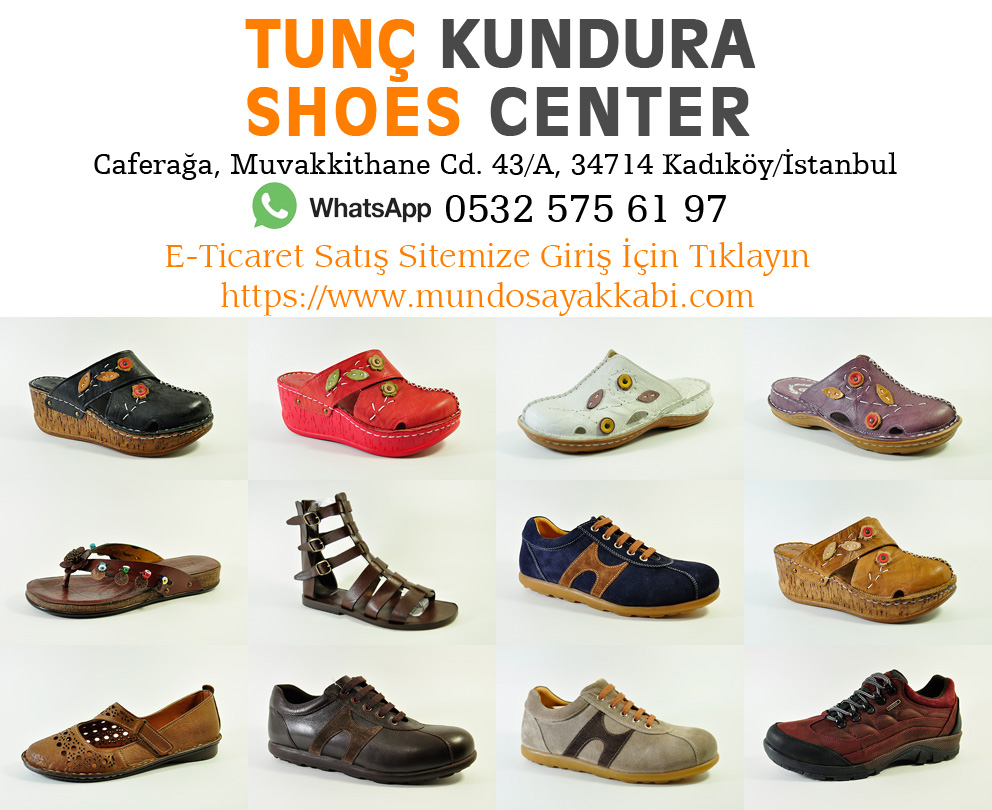 kundura ayakkabı deri sandalet